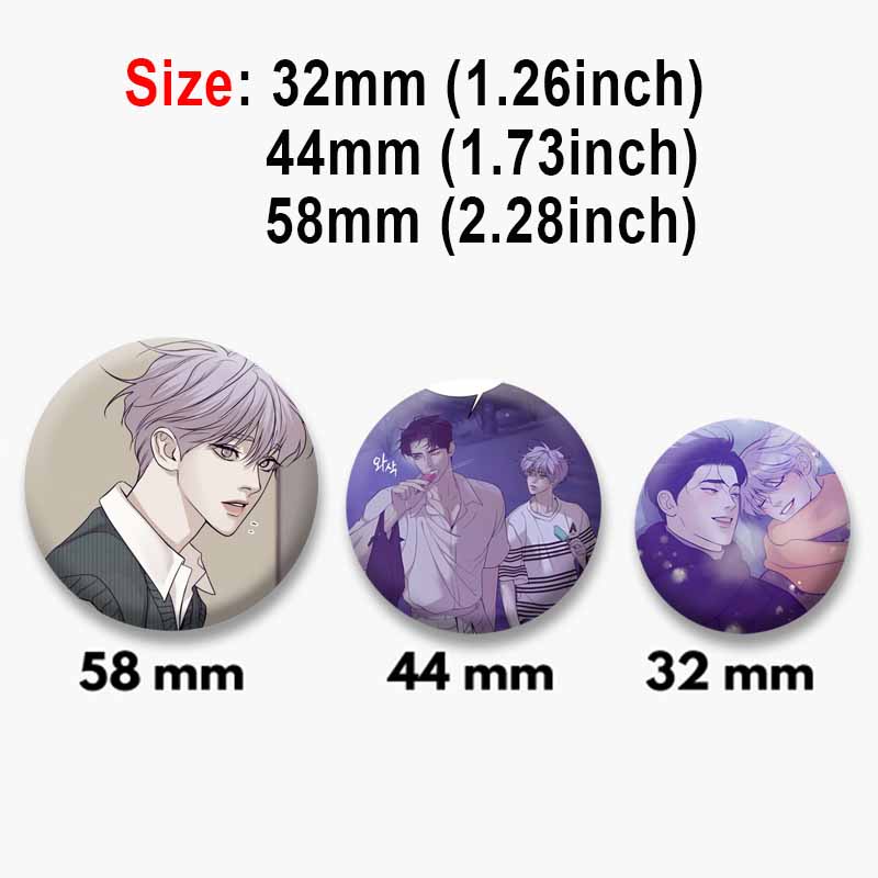 เกาหลี Manhwa นุ่มปุ่ม Pins BL - Modern Korean Lifestyle บทวิจารณ์และราคา