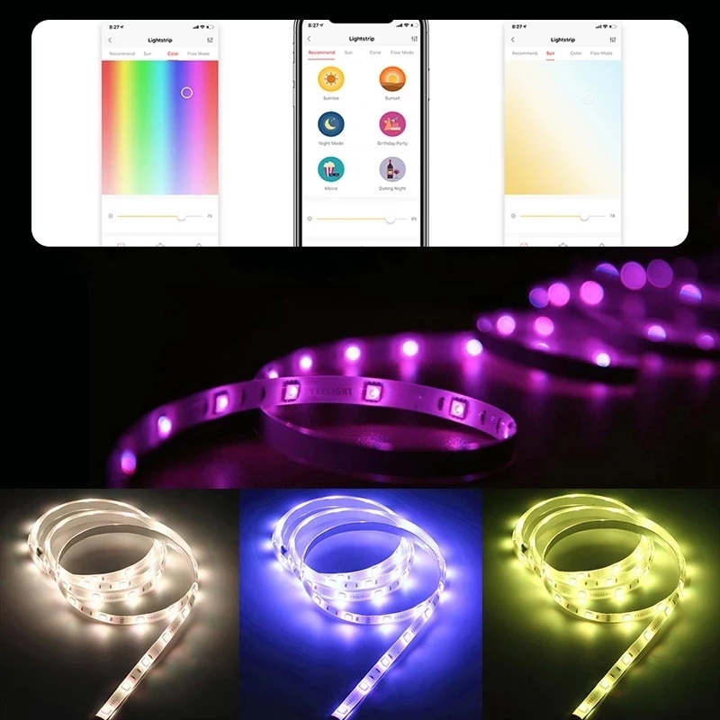 รุ่น Global Yeelight ไฟเส้น LE - Yeelight Light Lightstrip บทวิจารณ์และราคา