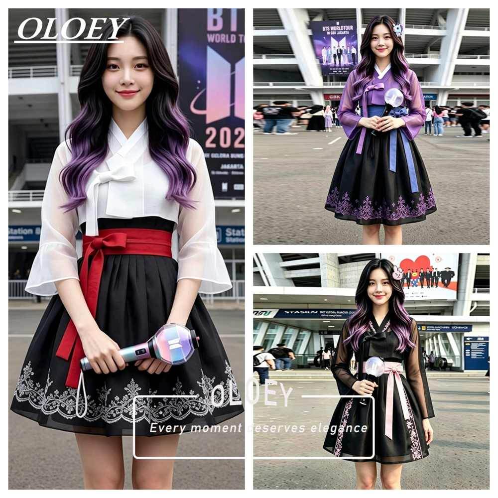 OLOEY ชุดฮันบกสั้นสไตล์โมเดิร์ - Modern Korean Lifestyle บทวิจารณ์และราคา