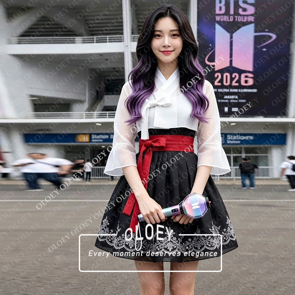 OLOEY ชุดฮันบกสั้นสไตล์โมเดิร์ - Modern Korean Lifestyle บทวิจารณ์และราคา