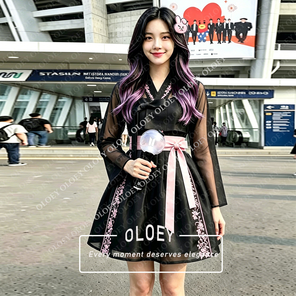 OLOEY ชุดฮันบกสั้นสไตล์โมเดิร์ - Modern Korean Lifestyle บทวิจารณ์และราคา